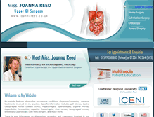 Tablet Screenshot of joannareed.co.uk